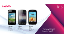 Iris 349, 351, 355: Lava Launches Three Dual SIM Android Smartpones Below Rs 4000