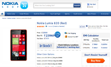 Nokia Slashes Price of Lumia 820 to Rs 23969: Top 6 Online Sites to Buy WP8 Smartphone