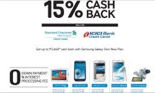 Samsung Introduces 15% Cashback Offer on Galaxy Grand, Note 2, S3, Note 800, Camera