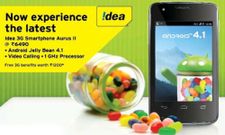Idea Aurus 2: Dual SIM 3G Android Jelly Bean Phone Launched at Rs 6490