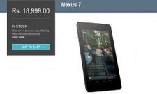 Nexus 7: 32GB Wi-Fi Now Available on Google Play Store For Rs 18999