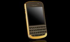 Only for the Rich: 24 Carat Gold Plated BlackBerry Q10