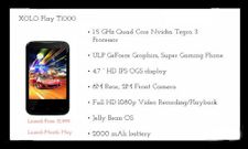 Xolo Play T1000 With Tegra 3 Quad-Core Processor Set for Launch in May 2013