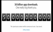 Apple Sets 50 Billion Apps Download Record: $10,000 App Store Gift Card Winner Crowned