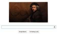 Google Celebrates Artist Rembrandt's 407th Birthday With A Doodle