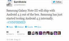 Samsung Galaxy Note 3 Confirmed To Receive Android 4.3 Jelly Bean Update ?