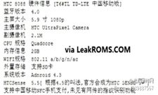 HTC One Max To Come Running On Android 4.3 and Sense 5.5 UI