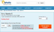 Sony Xperia C Spotted Online Under Coming Soon Banner: Top 5 Rival Smartphones