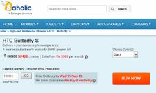 HTC Butterfly S Now Available for Pre-Order in India : Will You Buy The 5 Inch Phablet at Rs. 52,428