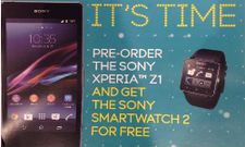 Sony Xperia Z1 Leaks Ahead of Announcement: Free Sony SmartWatch 2 to Come in Selected Market