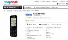Nokia 208 Dual SIM Now Available Online for Rs 5,299