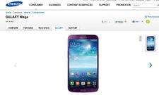 Samsung Galaxy Mega 6.3 Purple Variant Gets Listed Online