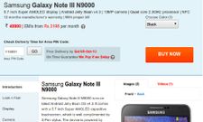 Samsung Galaxy Note 3 Available To Buy Online At Rs 49,990 With EMI Scheme