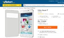 Intex Aqua i7: 5 Inch Full HD Phablet Now Available Online