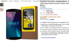 Amazon Listing of Accessory Hints At Availability Of Nexus 5 on October 30