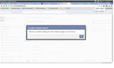 Facebook Outage: Does Not Allow Users To Update Status Messages Globally