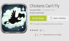 Chickens Can't Fly For Android Devices Now Available in India