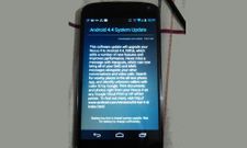 Android 4.4 Kitkat Update Starts Rolling Out For Nexus 4 Device