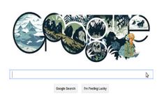 Google Celebrates American Zoologist Dian Fossey's 82nd Birthday With a Doodle