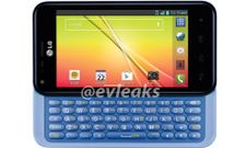 LG Optimus F3Q Image Leaks Out Showing Sliding QWERTY Keypad