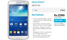 Samsung Galaxy Grand 2 Now Available in India at Rs 22,999 From Official Store