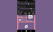 Windows Phone 8.1 Screenshot Leaked Online Showing Drop-Down Quick Menu
