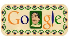 Google Marks Sarojini Naidu's 135th Birth Anniversary with Doodle