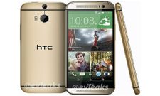 HTC One 2014 Leaked In Gold With Dual Camera And Twin Flash