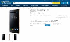 Micromax Canvas Knight A350 Now Listed Online: Coming Soon To Flipkart