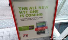 The All New HTC One Advertised Via High Street Retailer