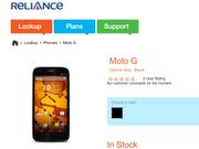 Moto G CDMA variant From Reliance Up For Sale at Rs 13,490: EMI Options Available