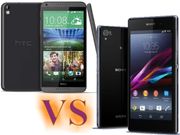 HTC Desire 816 Vs Sony Xperia Z2 : The Showdown That's Coming Next