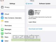 Apple Releases iOS 7.1.1 update To Fix Touch ID, Keyboard Issues