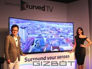 Samsung Unveils World's First Curved UHD Range of TVs in India