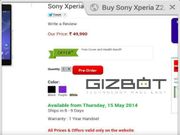 Exclusive: Sony Xperia Z2 Coming to India at Rs 49,990 Bundled With SmartBand And Case