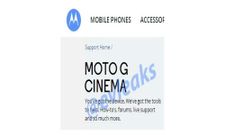 Motorola Moto G Cinema Spotted on Company Website