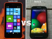 Motorola Moto E India Release: How Does it Fare Against Nokia Lumia 630 [Specs Comparison]