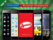 Top 10 Recently Launched Micromax Smartphones To Buy in India