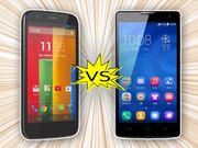 Huawei Honor 3C Vs Motorola Moto G: Will the KitKat Make the Difference, Again?