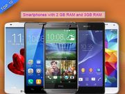 Top 10 Best Smartphones with 2GB and 3GB RAM Support To Buy In India in June 2014
