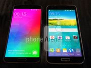 Samsung Galaxy F Photographed Next to Galaxy S5: Leak Update
