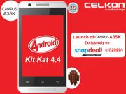 Celkon A35K Now Available at Rs 2,999: Top 10 Rivals to Cheapest Android Kitkat Smartphone in India