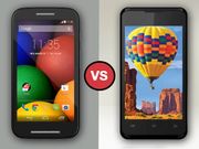 Intex Aqua 3G Vs Motorola Moto E: When Budget and KitKat Clash