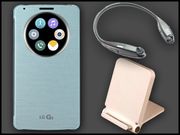 LG G3 Accessories in India: QuickCircle Case, Tone Infinim, Wireless Charger Hands On [VIDEO]