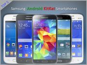 Top 5 Samsung Smartphones with Android KitKat to buy in India