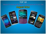 Top 10 Worth for Money BlackBerry Smartphones To buy This August