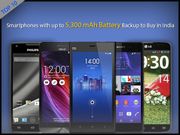 Top 10 Smartphones with up to 5,300 mAh Battery Backup Life to Buy in India