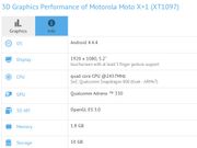 Motorola Moto X+1 Benchmark Listing Confirms 5.2-Inch FHD Display, 12MP and More