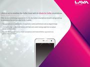 Lava Teases Selfie-Centric Smartphone With 5-Inch Display, Android KitKat Along With Its Pricing