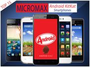 15 Best Micromax Android KitKat Smartphones to Buy in India